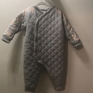 AUTHENTIC BURBERRY DALTON QUILTED ROMPER